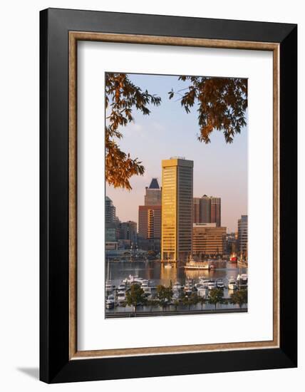 The Inner Harbor, Baltimore.-Jon Hicks-Framed Photographic Print