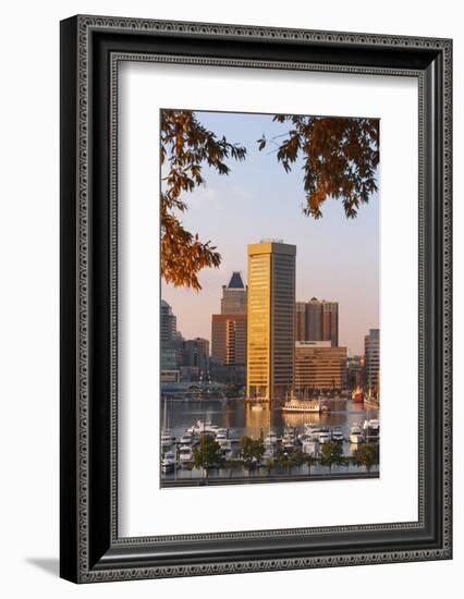 The Inner Harbor, Baltimore.-Jon Hicks-Framed Photographic Print