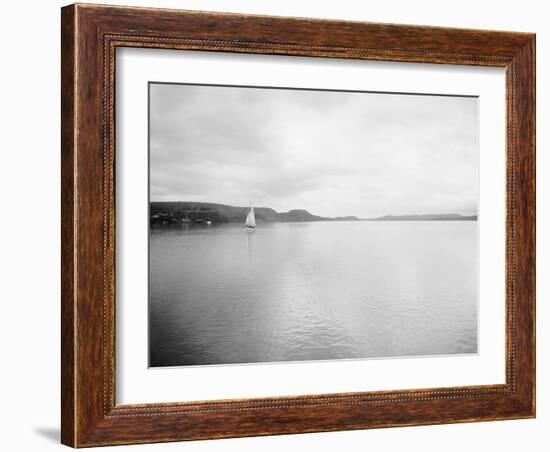 The Inner Harbor, Towards Entrance, Santiago De Cuba-null-Framed Photo