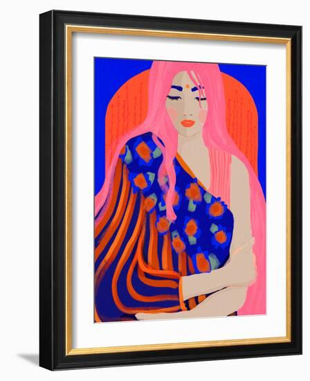 The Inner Peace-null-Framed Giclee Print