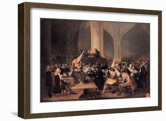 The Inquisition Tribunal-Francisco de Goya-Framed Giclee Print