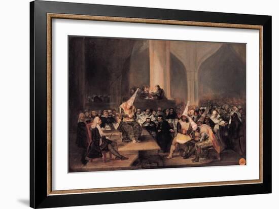 The Inquisition Tribunal-Francisco de Goya-Framed Giclee Print