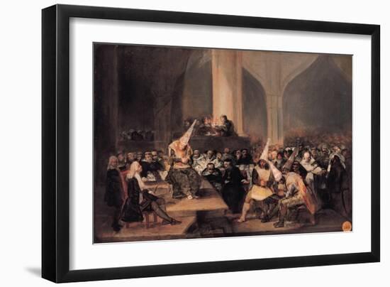 The Inquisition Tribunal-Francisco de Goya-Framed Giclee Print