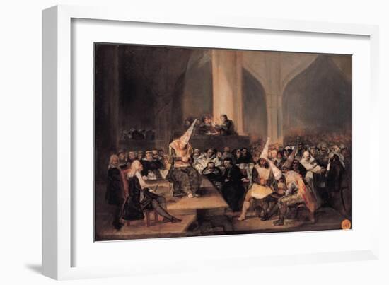 The Inquisition Tribunal-Francisco de Goya-Framed Giclee Print