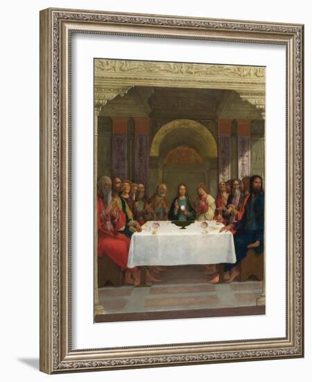 The Institution of the Eucharist, C.1490-1495-Ercole de' Roberti-Framed Giclee Print