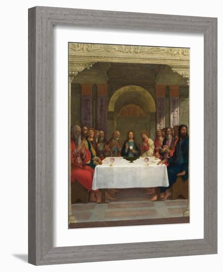 The Institution of the Eucharist, C.1490-1495-Ercole de' Roberti-Framed Giclee Print