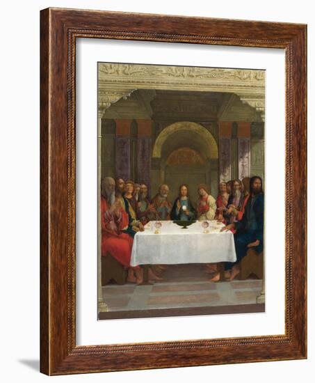 The Institution of the Eucharist, C.1490-1495-Ercole de' Roberti-Framed Giclee Print