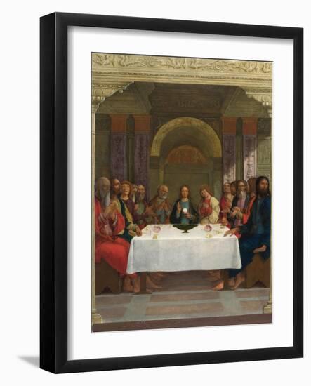 The Institution of the Eucharist, C.1490-1495-Ercole de' Roberti-Framed Giclee Print