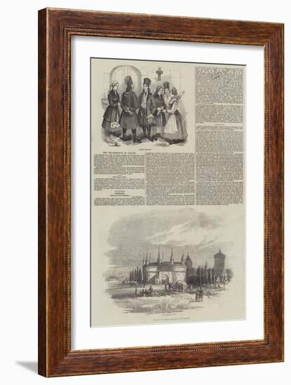 The Insurrection in Poland-William James Linton-Framed Giclee Print