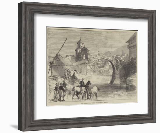 The Insurrection in the Herzegovina, Mostar-Charles Robinson-Framed Giclee Print