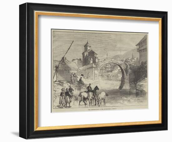 The Insurrection in the Herzegovina, Mostar-Charles Robinson-Framed Giclee Print