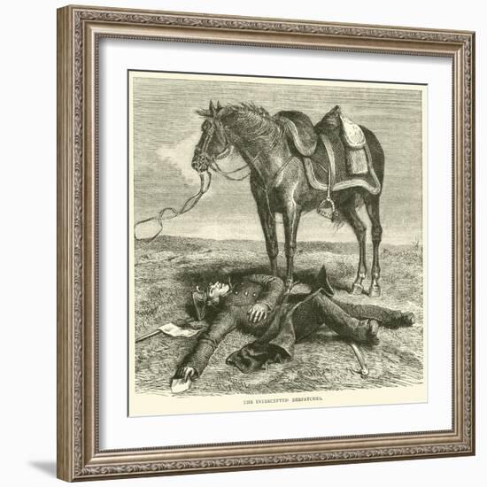 The Intercepted Despatches, January 1871-null-Framed Giclee Print