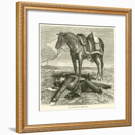 The Intercepted Despatches, January 1871-null-Framed Giclee Print