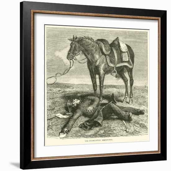 The Intercepted Despatches, January 1871-null-Framed Giclee Print