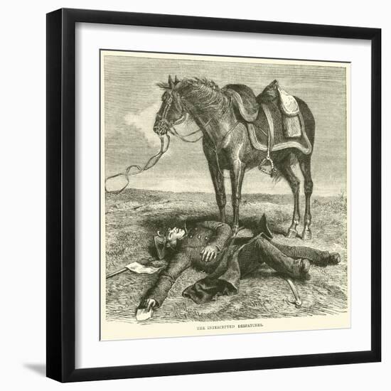 The Intercepted Despatches, January 1871-null-Framed Giclee Print