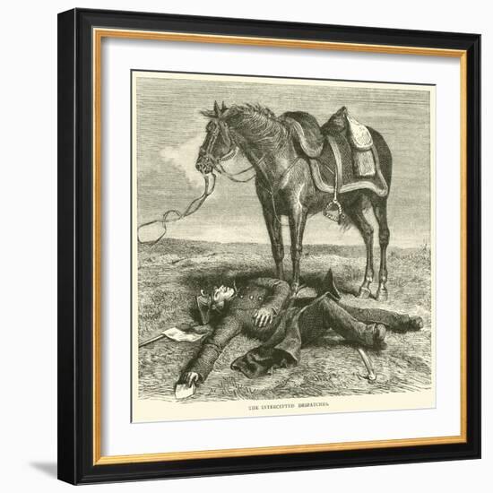 The Intercepted Despatches, January 1871-null-Framed Giclee Print