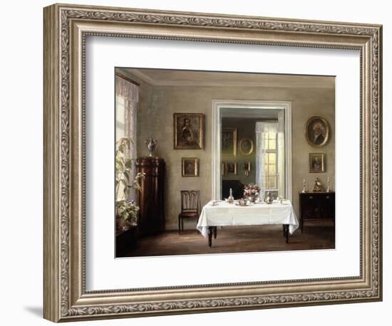 The Interior, C1900-1940-Hans Hilsoe-Framed Giclee Print