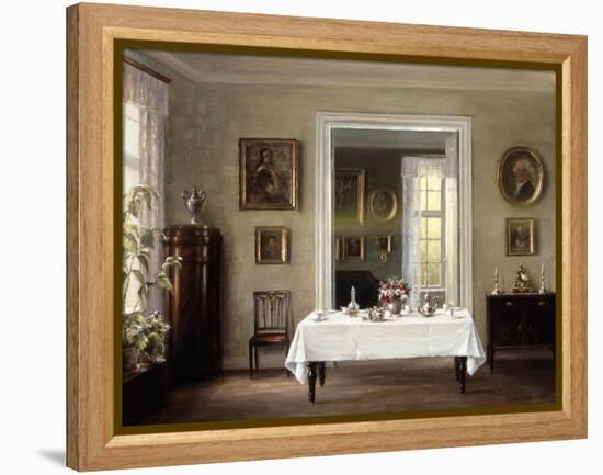 The Interior, C1900-1940-Hans Hilsoe-Framed Premier Image Canvas