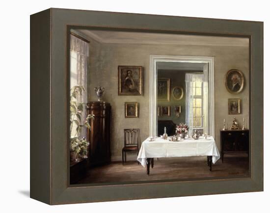 The Interior, C1900-1940-Hans Hilsoe-Framed Premier Image Canvas