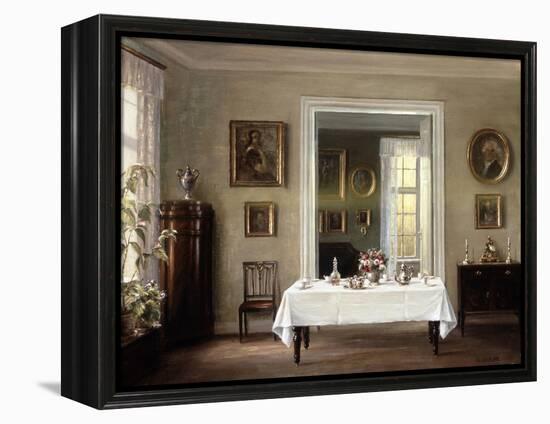 The Interior, C1900-1940-Hans Hilsoe-Framed Premier Image Canvas