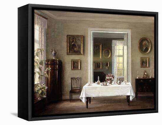 The Interior, C1900-1940-Hans Hilsoe-Framed Premier Image Canvas