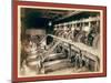 The Interior. Clean Up Day at the Deadwood Terra Gold Stamp Mill-John C. H. Grabill-Mounted Giclee Print