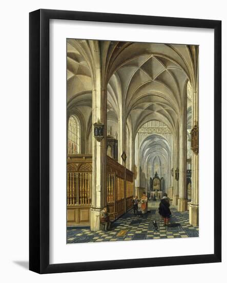 The Interior of a Church, 1625-Peter Neefs The Elder-Framed Giclee Print