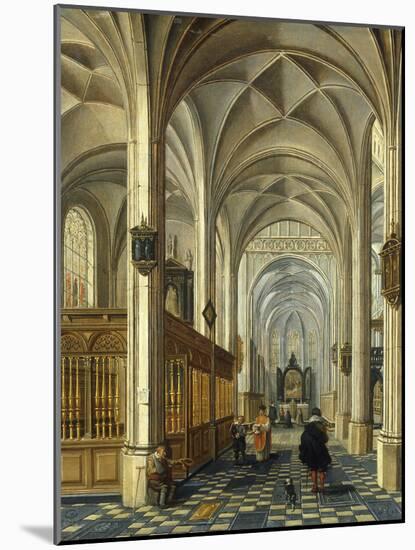 The Interior of a Church, 1625-Peter Neefs The Elder-Mounted Giclee Print