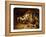 The Interior of a Stable with a Dapple Grey Horse, Ducks, Goats, and a Cockerel by a Manger-John Frederick Herring I-Framed Premier Image Canvas
