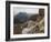 The Interior of the Cathar Castle of Queribus in Languedoc-Roussillon, France, Europe-David Clapp-Framed Photographic Print