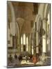 The Interior of the Oude Kerk, Amsterdam-Emanuel de Witte-Mounted Giclee Print