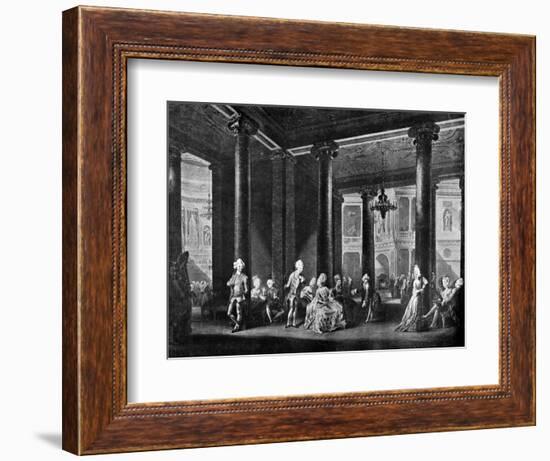 The Interior of the Pantheon in Oxford Road, 1772-Richard Earlom-Framed Giclee Print