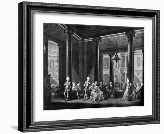 The Interior of the Pantheon in Oxford Road, 1772-Richard Earlom-Framed Giclee Print