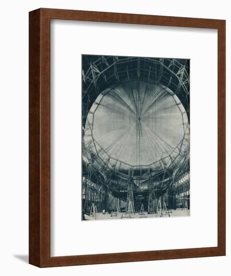 The internal structure of the airship R101, c1929 (c1937)-Unknown-Framed Photographic Print