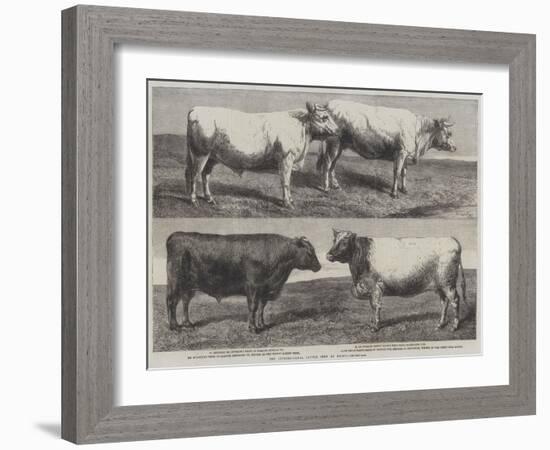 The International Cattle Show at Poissy-Harrison William Weir-Framed Giclee Print