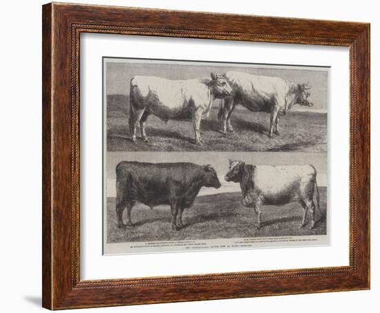 The International Cattle Show at Poissy-Harrison William Weir-Framed Giclee Print