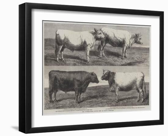 The International Cattle Show at Poissy-Harrison William Weir-Framed Giclee Print