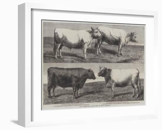 The International Cattle Show at Poissy-Harrison William Weir-Framed Giclee Print