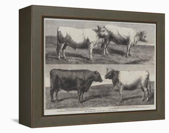 The International Cattle Show at Poissy-Harrison William Weir-Framed Premier Image Canvas