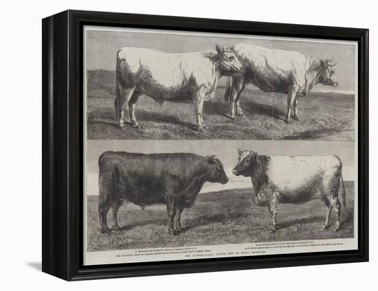 The International Cattle Show at Poissy-Harrison William Weir-Framed Premier Image Canvas