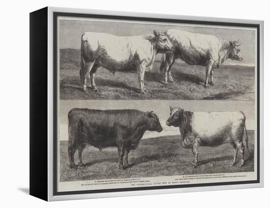 The International Cattle Show at Poissy-Harrison William Weir-Framed Premier Image Canvas