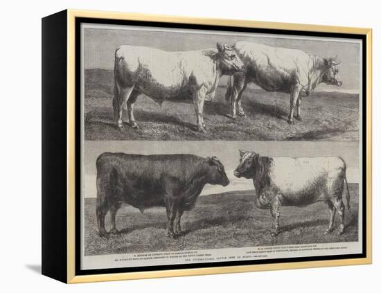 The International Cattle Show at Poissy-Harrison William Weir-Framed Premier Image Canvas
