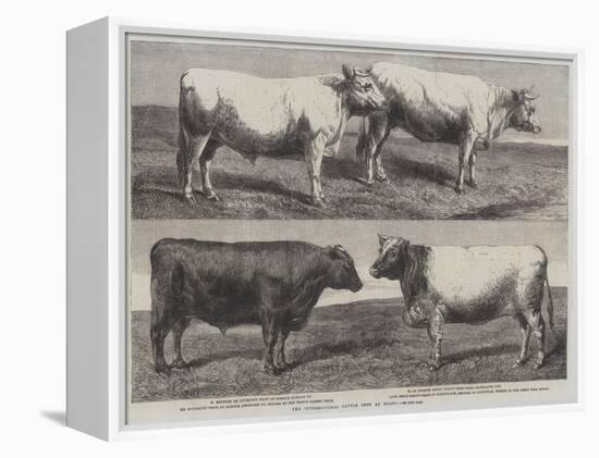 The International Cattle Show at Poissy-Harrison William Weir-Framed Premier Image Canvas