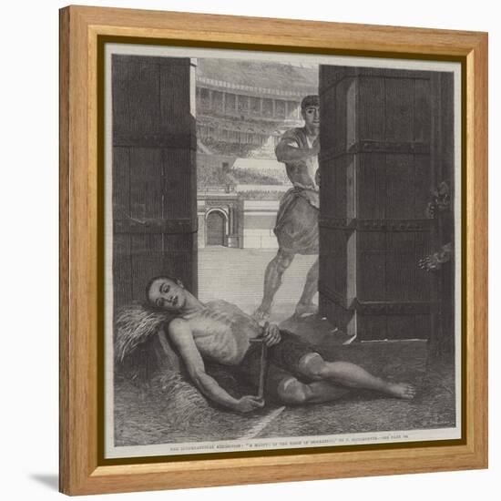 The International Exhibition, A Martyr in the Reign of Diocletian-Ernest Slingeneyer-Framed Premier Image Canvas