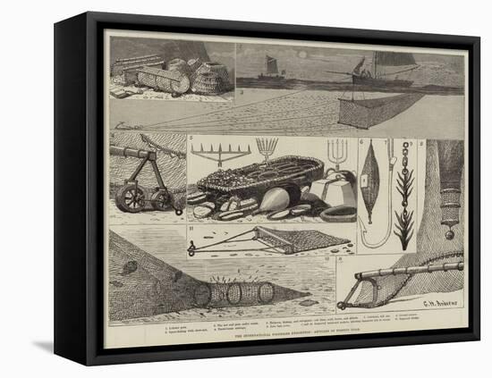 The International Fisheries Exhibition, Articles of Fishing Gear-George Henry Andrews-Framed Premier Image Canvas