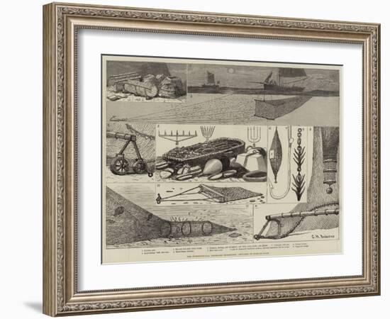 The International Fisheries Exhibition, Articles of Fishing Gear-George Henry Andrews-Framed Giclee Print