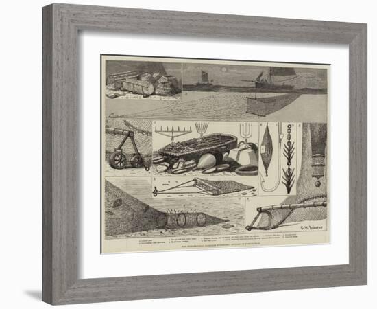 The International Fisheries Exhibition, Articles of Fishing Gear-George Henry Andrews-Framed Giclee Print