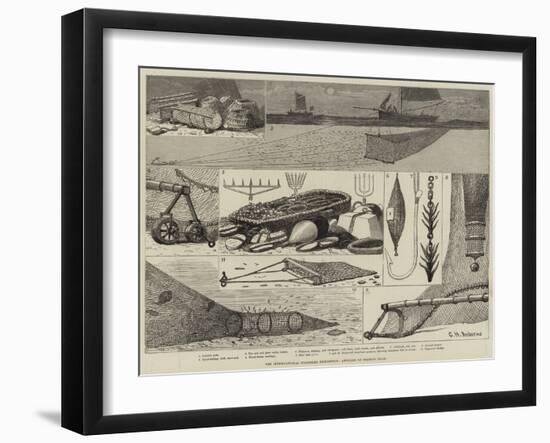 The International Fisheries Exhibition, Articles of Fishing Gear-George Henry Andrews-Framed Giclee Print