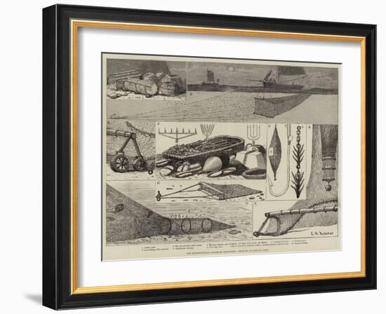 The International Fisheries Exhibition, Articles of Fishing Gear-George Henry Andrews-Framed Giclee Print