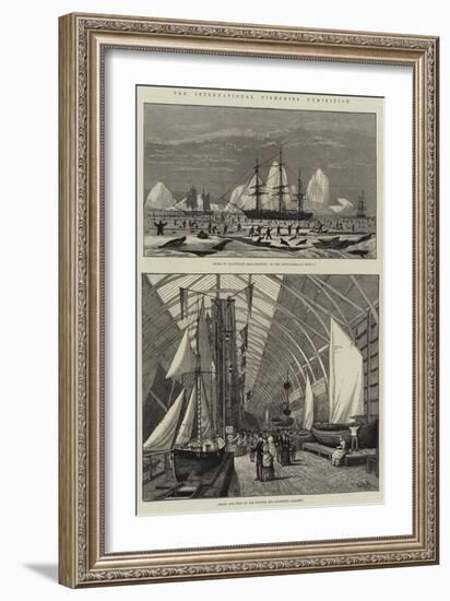 The International Fisheries Exhibition-George Henry Andrews-Framed Giclee Print